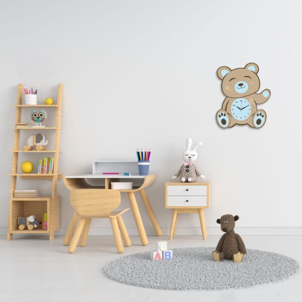 A bear clock for kid's room