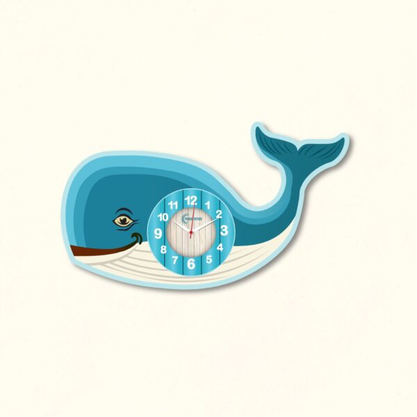 A whale clock for kid's room - Image 2